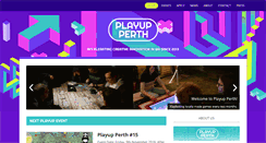 Desktop Screenshot of playupperth.org
